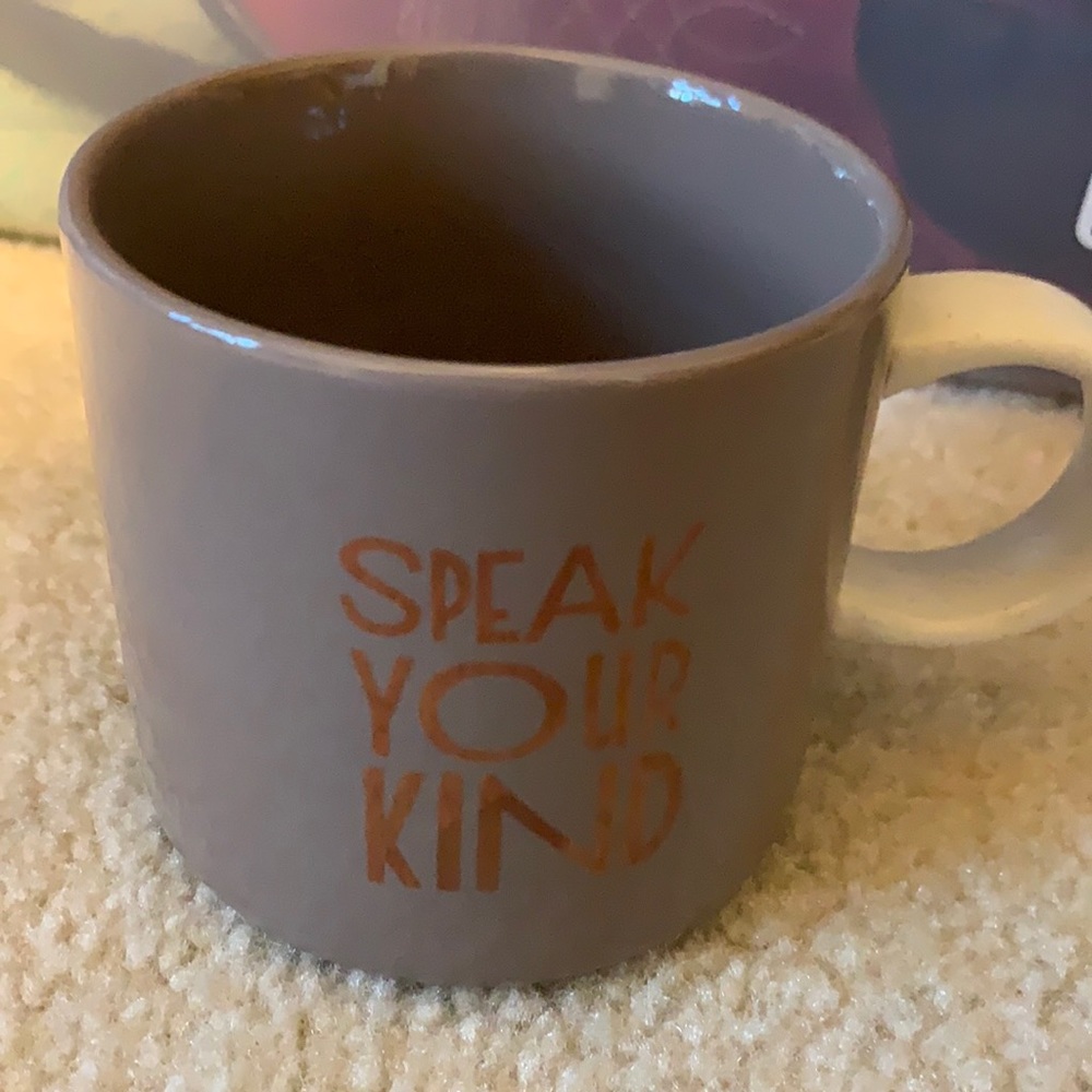 NWT Speak Your Kind Starbucks Mug